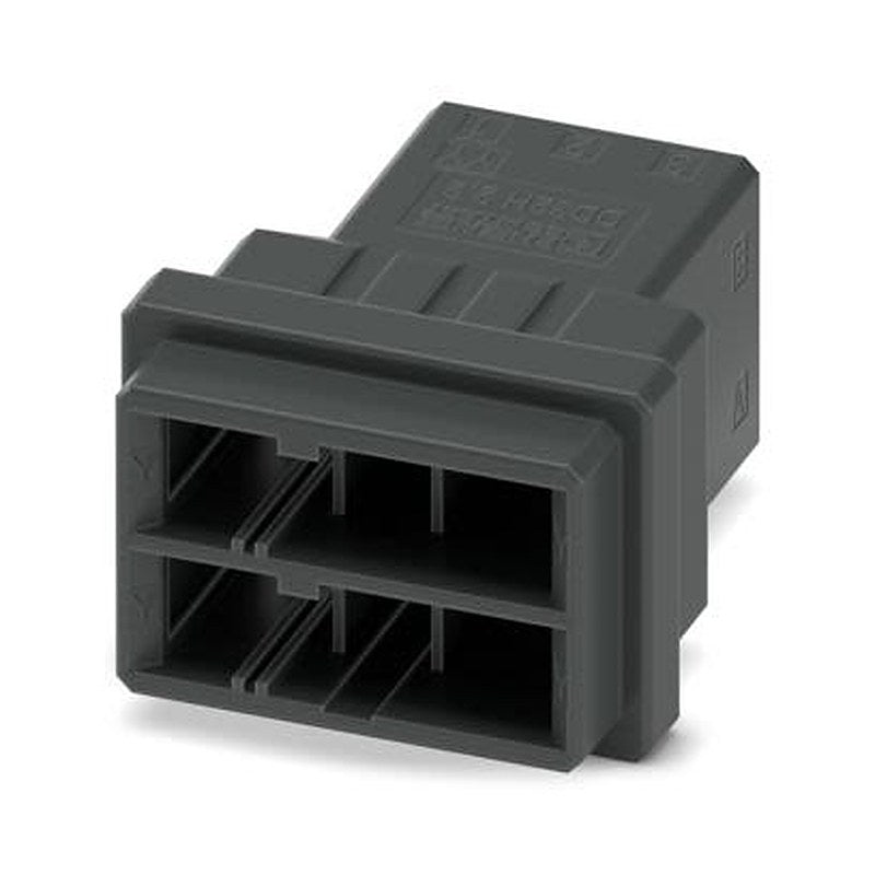 Phoenix Contact DD32H Series PCB Connector, 6-Contact, 5.08 mm Pitch, 2 Row Crimp
