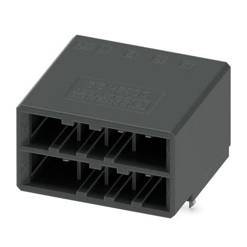 Phoenix Contact DD32H Series Wave Soldering Mount PCB Header, 8 Contact(s), 5.08 mm Pitch, 2 Row, Shrouded