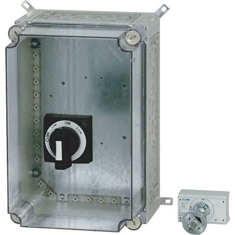 Eaton Grey Plastic Faceplate & Mounting Plate