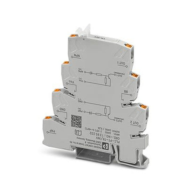 Phoenix Contact PLC-PT-TR/INV Series Switching Amplifier, Voltage Input, Transistor Output, 24V dc Supply