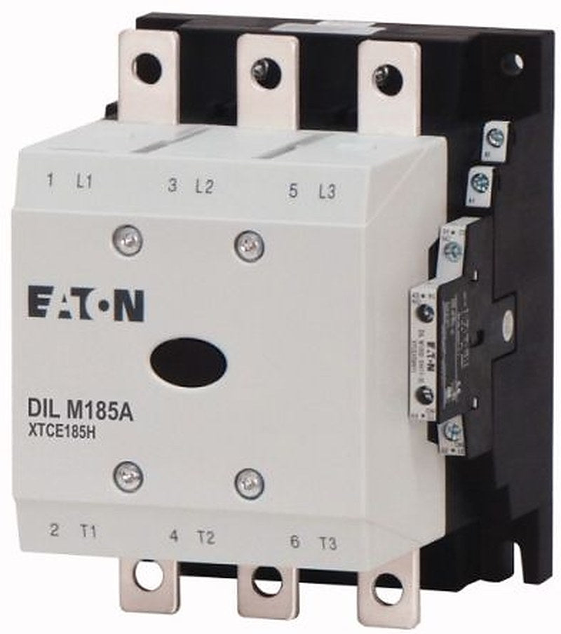 Eaton DILM Contactor, 24V Coil, 3-Pole, 90 kW 24V dc, 27 V dc, 2 NO/2 NC, 27V dc