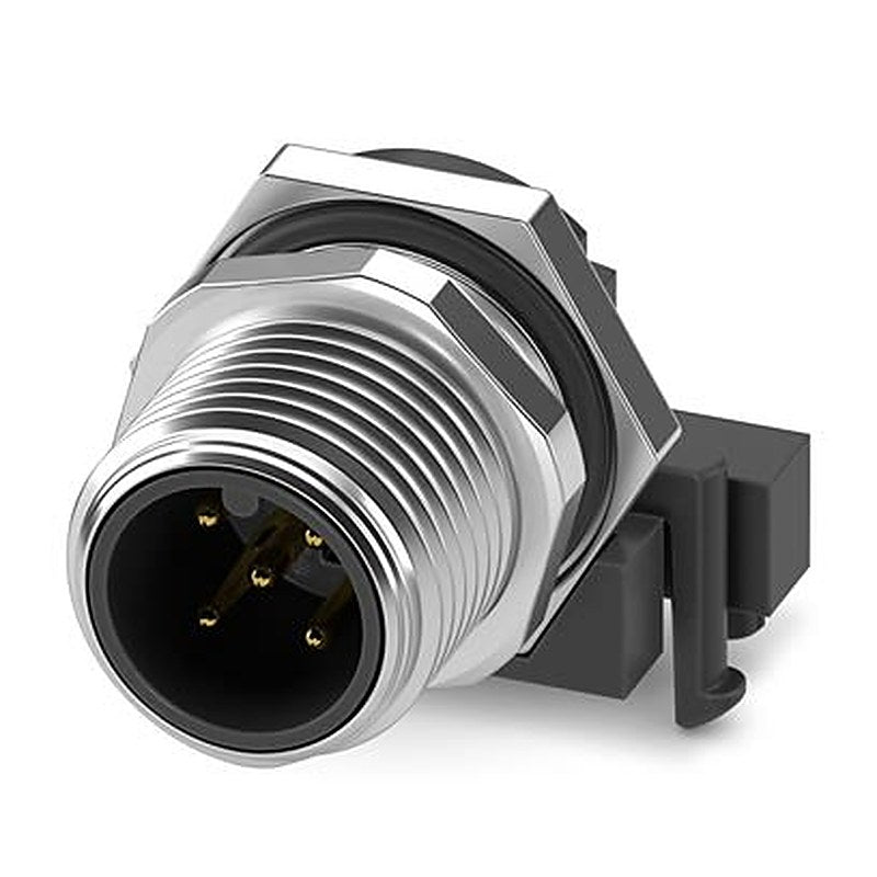 Phoenix Contact Circular Connector, 5 Contacts, Rear, M12 Connector, Plug, Male, IP67, SACC Series