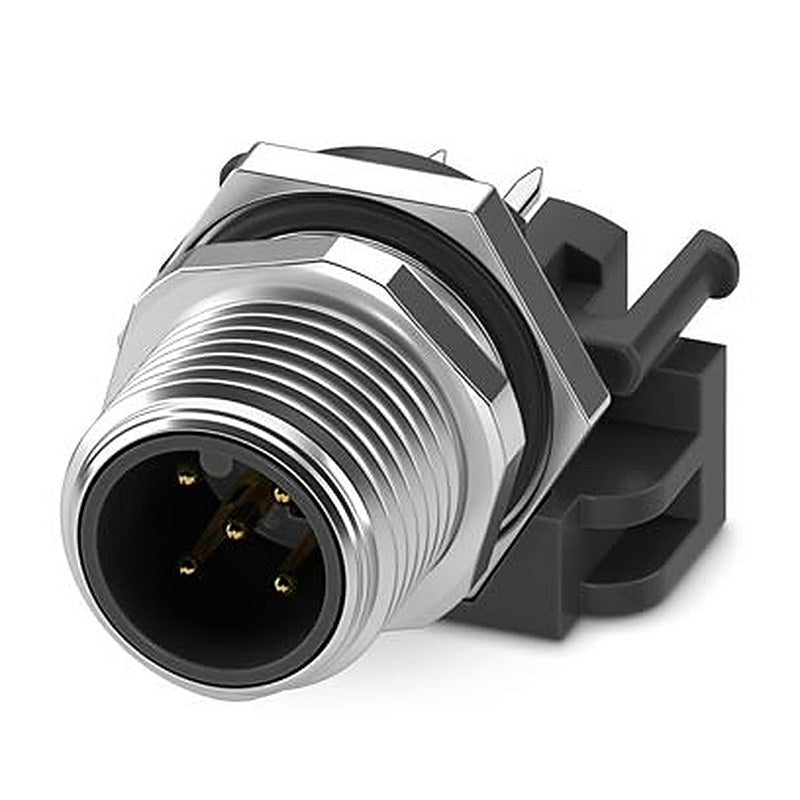 Phoenix Contact Circular Connector, 5 Contacts, Rear, M12 Connector, Plug, Male, IP65, IP67, SACC Series