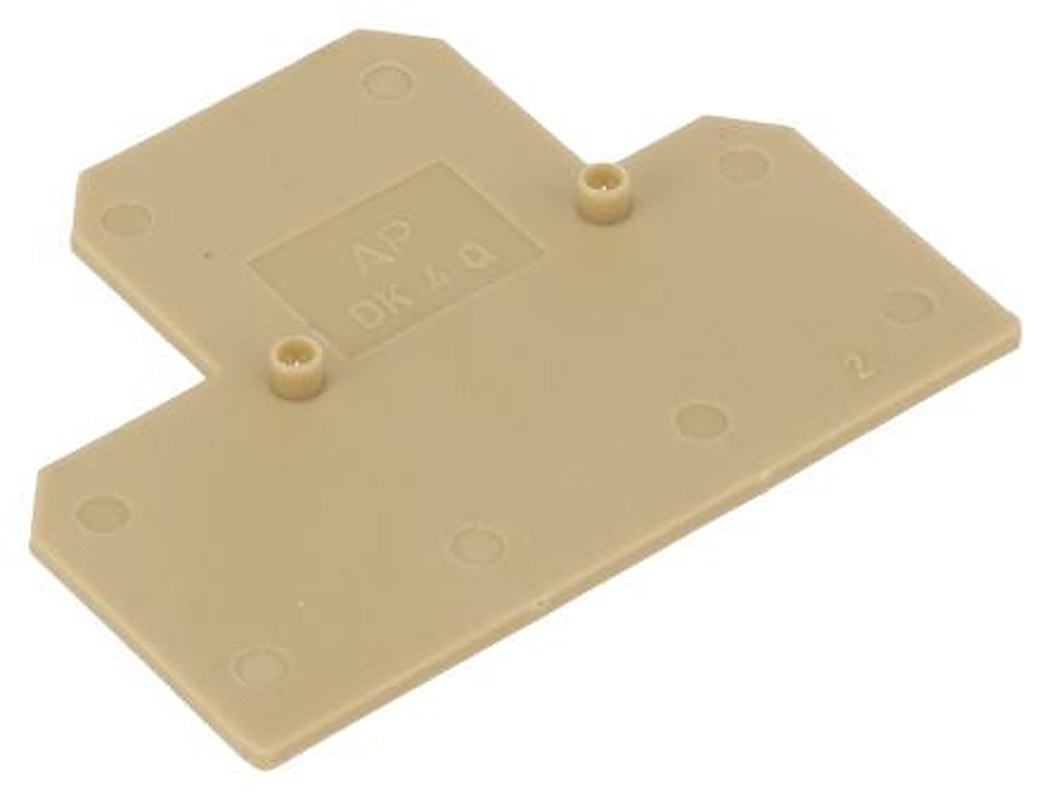 Weidmüller SAK Series End Cover for Use with SAK Series Modular Terminal