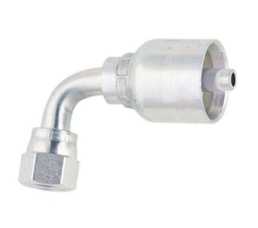 Parker, 13977-8-8 Steel Hydraulic Fitting, Female, 90 °, DKJ 45° 0.5in