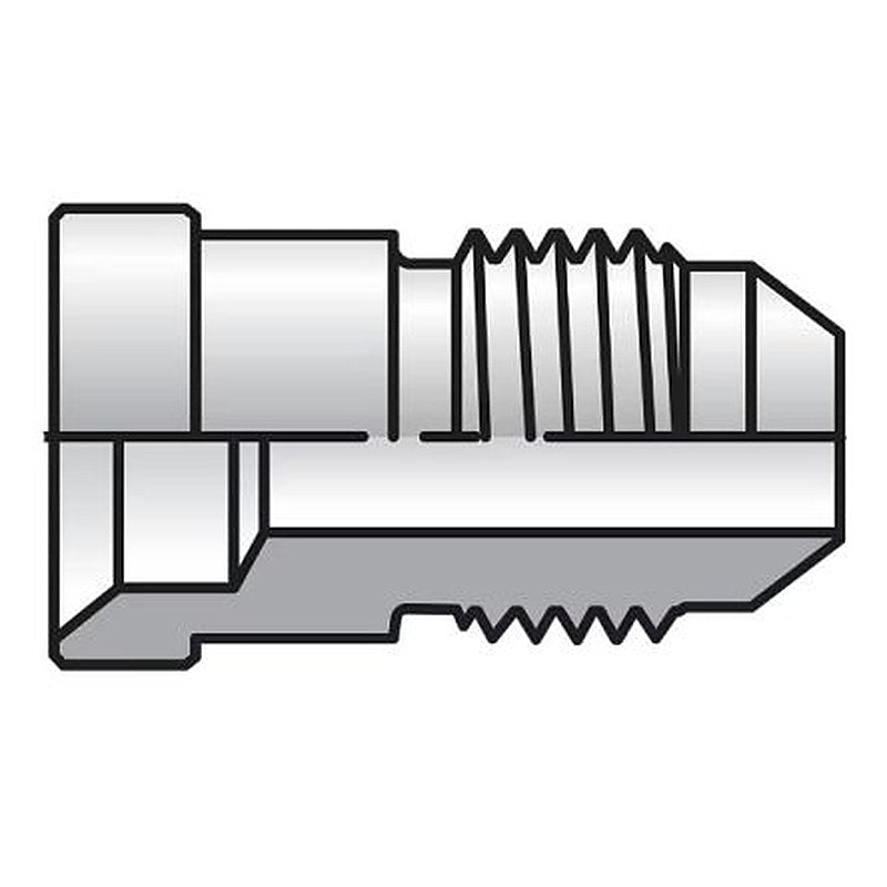 Parker 14-6 TRTX-S Hydraulic Fitting Female, Steel, 0.88 in Hose ID