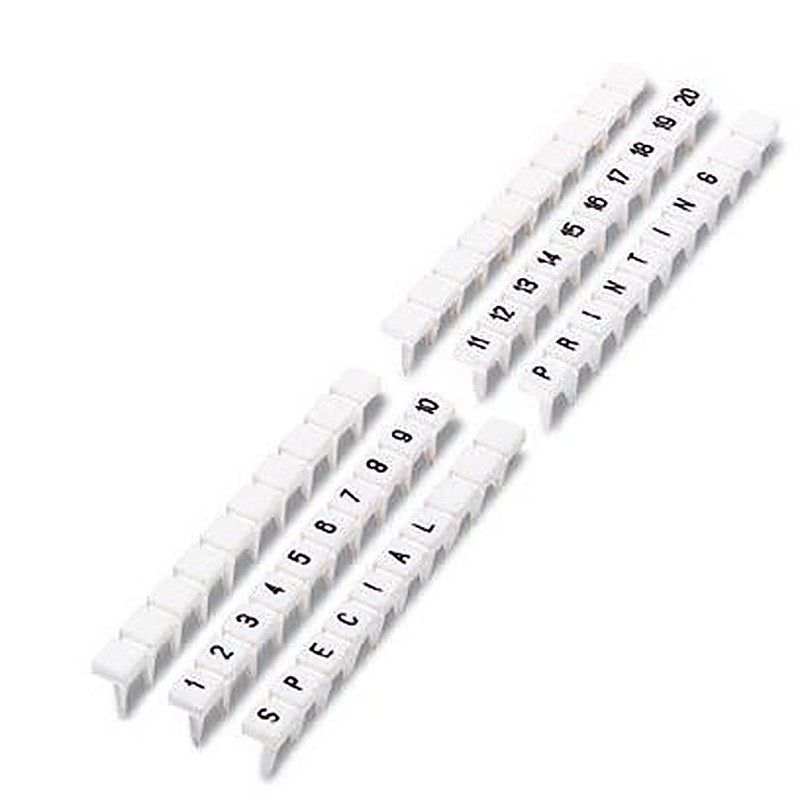 Phoenix Contact, ZB5 Polyamide Marker Strip for use with Terminal Block