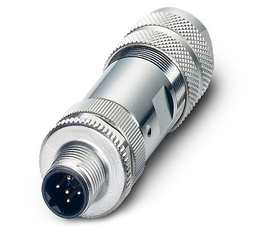 Phoenix Contact Circular Connector, 5 Contacts, M12 Connector, Plug, Male, IP67, SACC Series