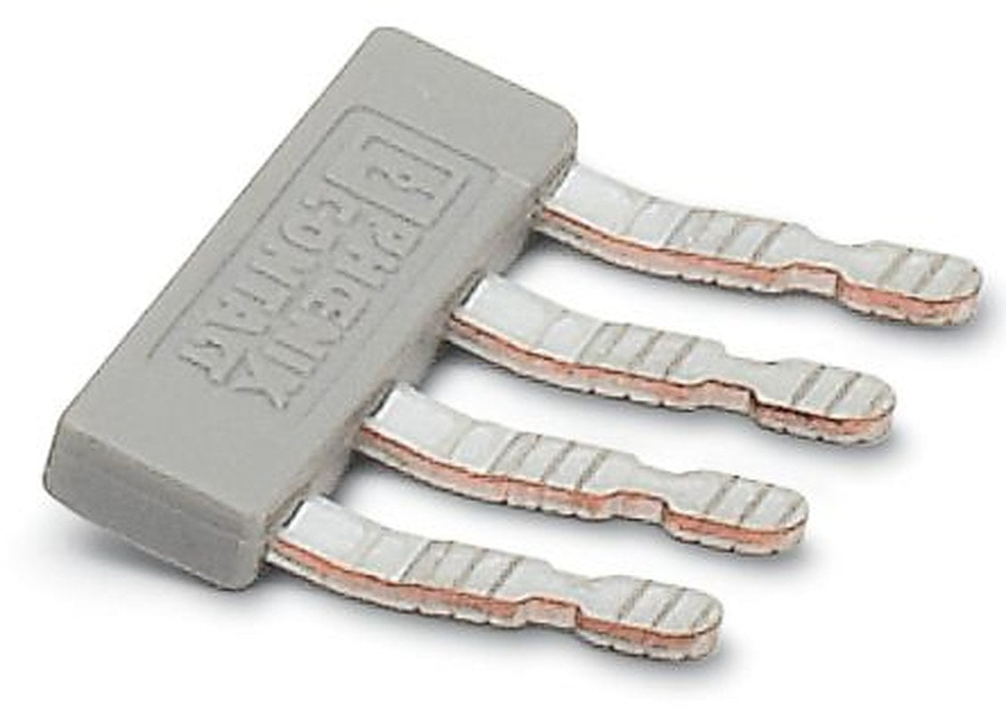 Phoenix Contact EB 4- 5 Series Insertion Bridge for Use with DIN Rail Terminal Blocks