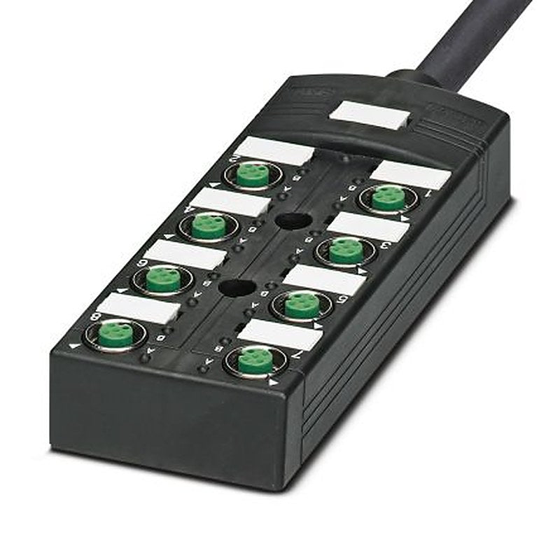 Phoenix Contact SACB Series Distribution Unit, 8 Port, M12, 5 m