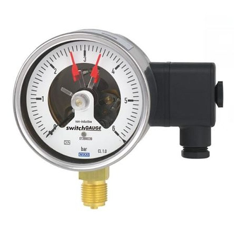 WIKA G 1/2 Pressure Gauge, 100 mm, 25 bar