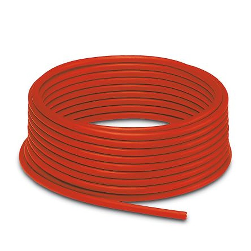 Phoenix Contact, 100 m Cat5 Cat5 Cable, Red Unterminated to Unterminated Polyurethane Sheath, Shielded