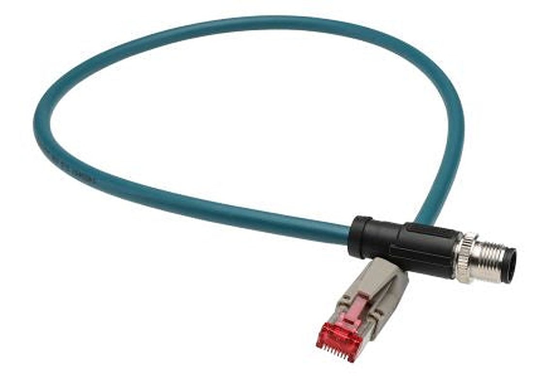 Phoenix Contact NBC, 500 mm Cat5 Ethernet Cable, Blue, Shielded 2 Polyurethane Sheath