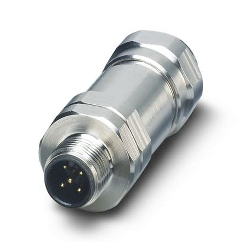 Phoenix Contact Circular Connector, 4 Contacts, Cable, M12 Connector, Plug, Male, IP65, IP67, IP69K, SACC Series