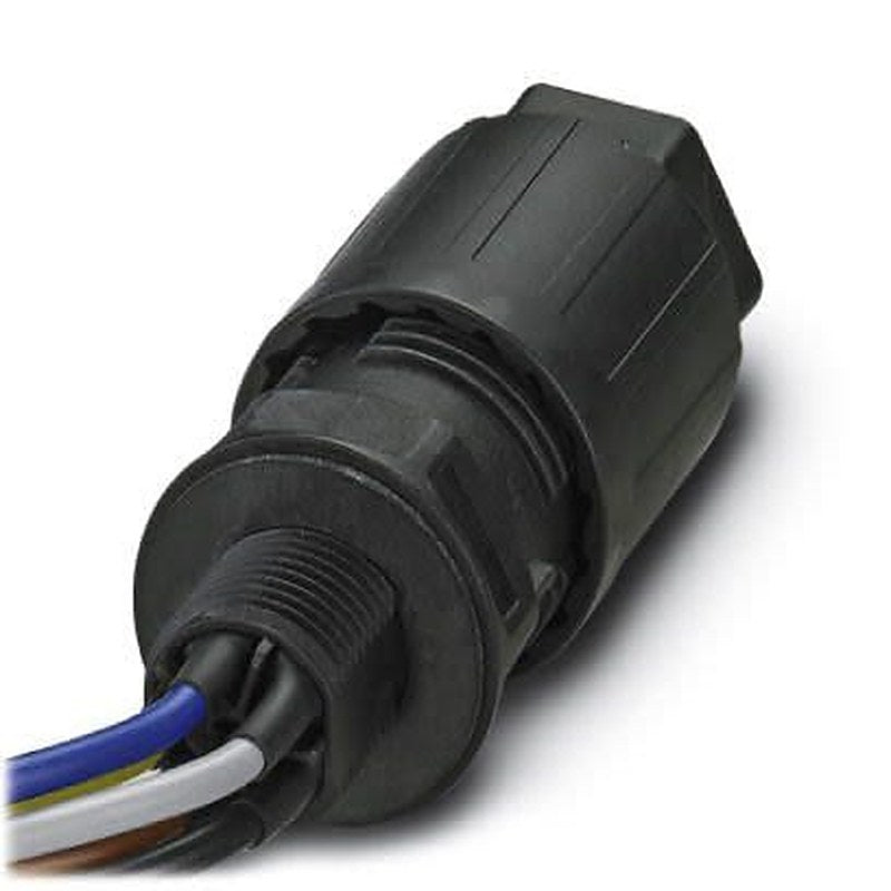 Phoenix Contact Circular Connector, 5 Contacts, Front, M20 Connector, Socket, Female, IP66, IP68, IP69K, QPD Series