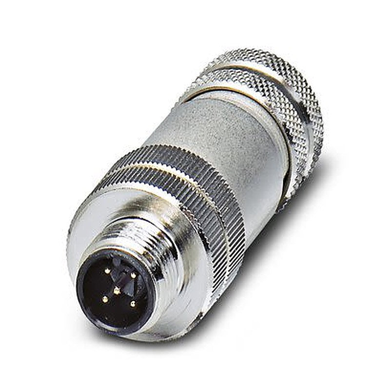 Phoenix Contact Circular Connector, 5 Contacts, Cable, M12 Connector, Plug, Male, IP67, SACC Series