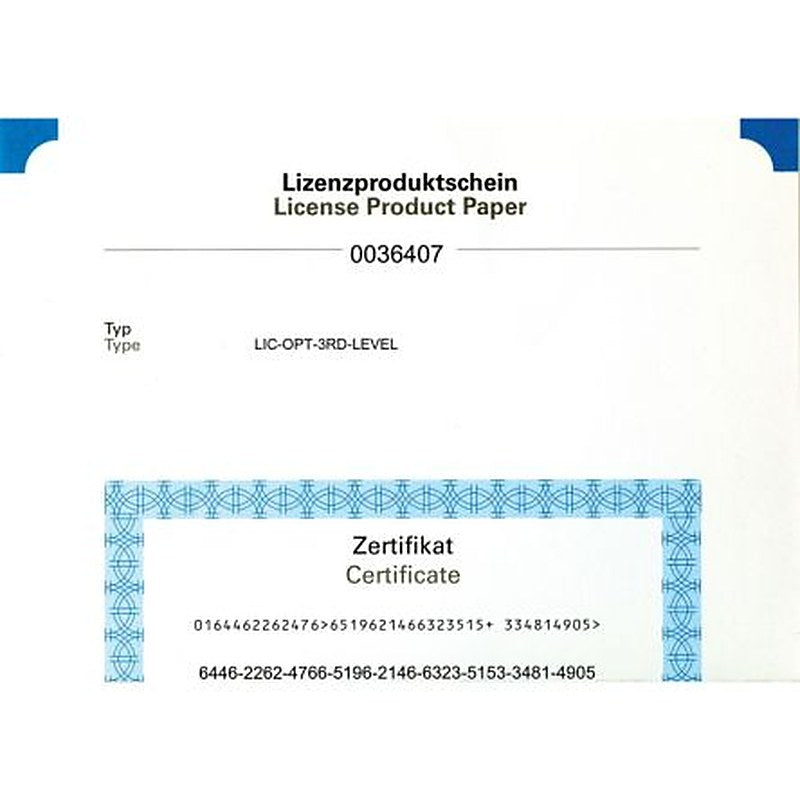 Eaton 140393 LIC-OPT-3RD-LEVEL Building Automation Software & Licences, LIC-OPT-3RD-LEVEL
