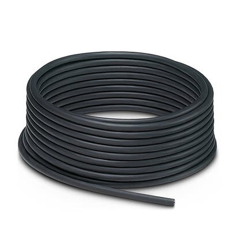 Phoenix Contact 14041 Series Data Cable, 0.38 mm², 500 m, Black Sheath Santoprene Halogen Free