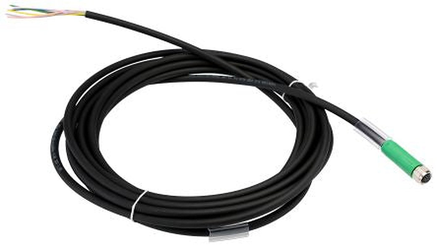 Phoenix Contact Female 8 way M8 to Unterminated 8 way Free Cable End Actuator/Sensor Cable, 5 m