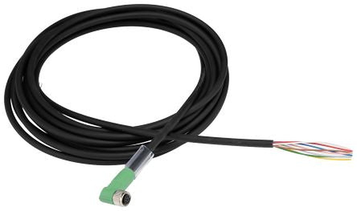 Phoenix Contact Female 8 way Right Angle to 8 way Unterminated Sensor Actuator Cable, 5 m