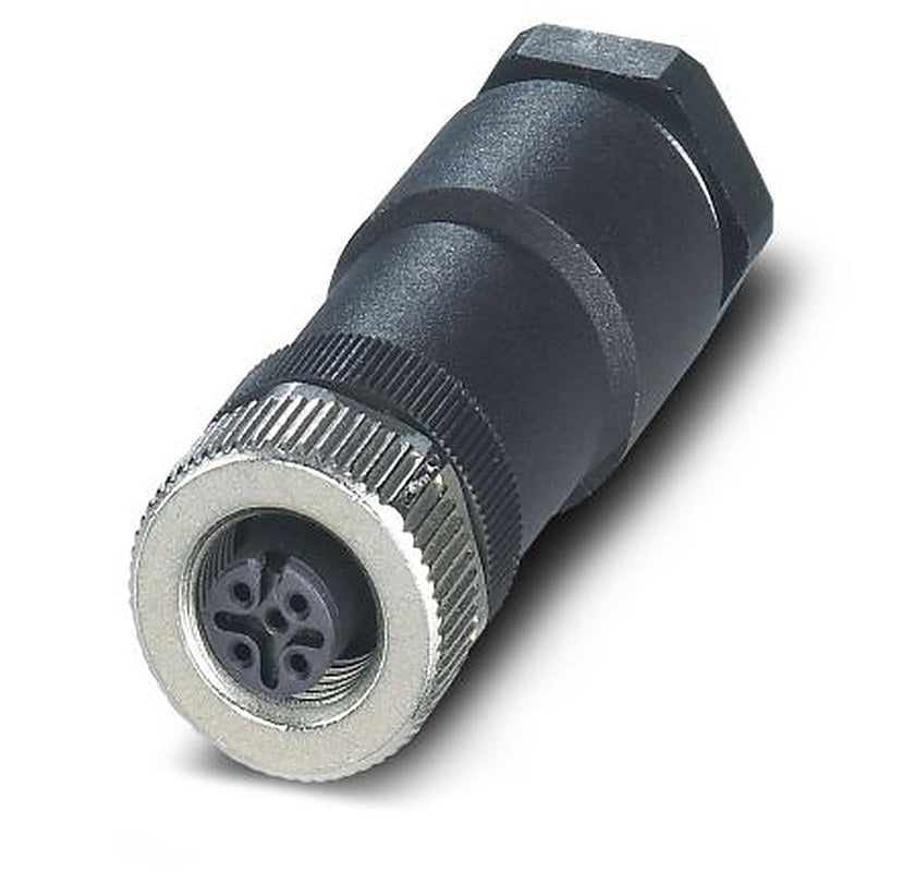 Phoenix Contact Circular Connector, 5 Contacts, Screw, M12 Connector, Socket, IP67, SACC Series