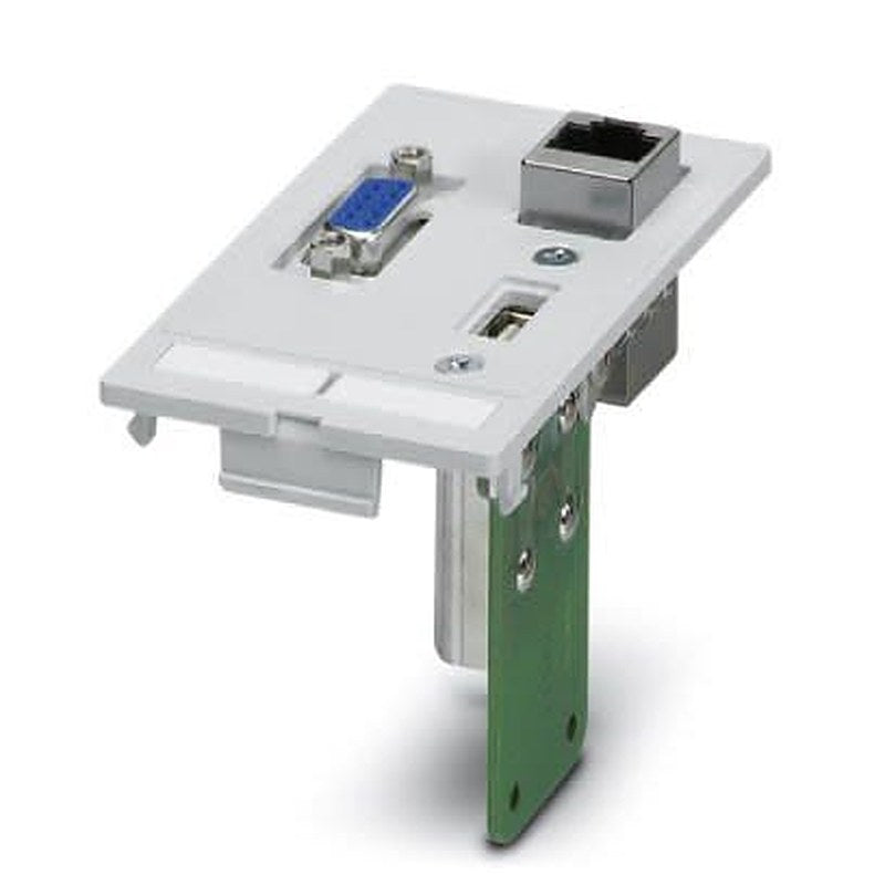 Phoenix Contact Cat5e RJ45 Data Front Plate Shielded Shield Type