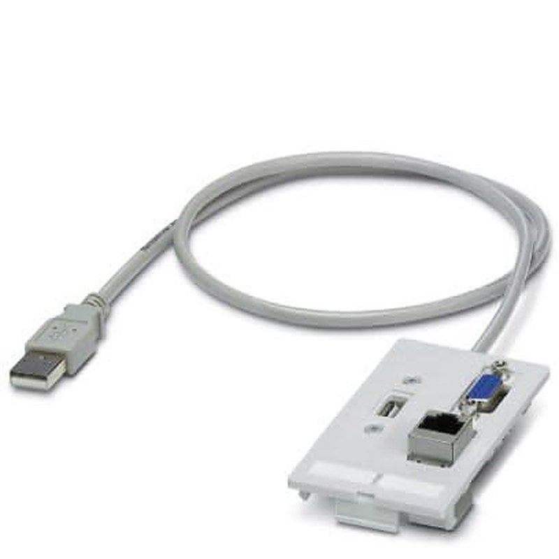 Phoenix Contact Cat5e RJ45 Data Front Plate Shielded Shield Type