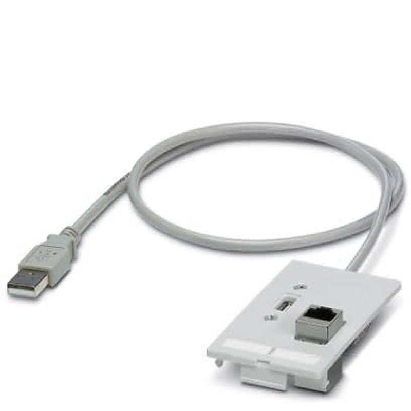 Phoenix Contact Cat5e RJ45 Data Front Plate Shielded Shield Type