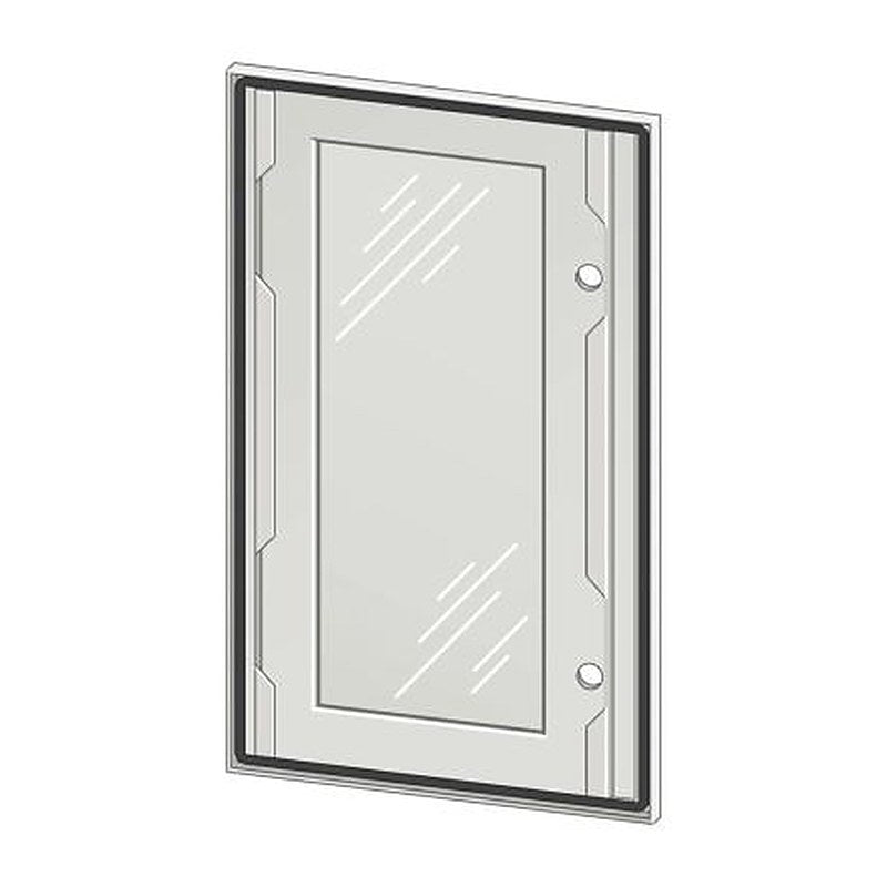 Eaton DT Series Steel Black RAL 7035 Transparent, 300 mm H, 200mm W, 15 mm D, 15 mm L