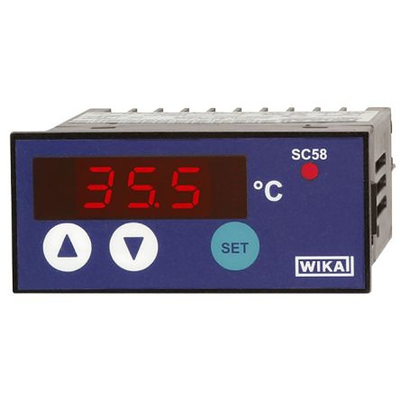 WIKA SC58 Panel Mount PID Temperature Controller Relay 230V ac Temperature Controller
