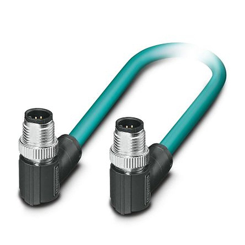 Phoenix Contact NBC-MR/ 2.0-94B/MR SCO US, 2 m Cat5 Ethernet Cable, Blue, Shielded 2 Polyvinyl Chloride Sheath