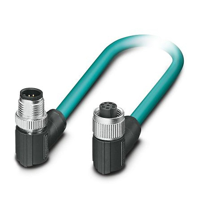 Phoenix Contact NBC-MR/ 2.0-94B/FR SCO US, 2 m Cat5 Ethernet Cable, Blue, Shielded 2 Polyvinyl Chloride Sheath