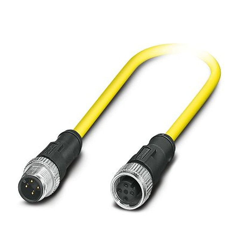 Phoenix Contact Male 4 way Straight to Female 4 way Straight Sensor Actuator Cable, 500 mm