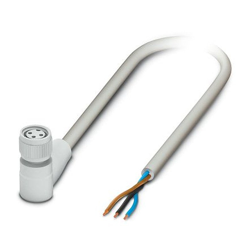 Phoenix Contact Female 3 way M8 to 3 way Unterminated Sensor Actuator Cable, 1.5 m