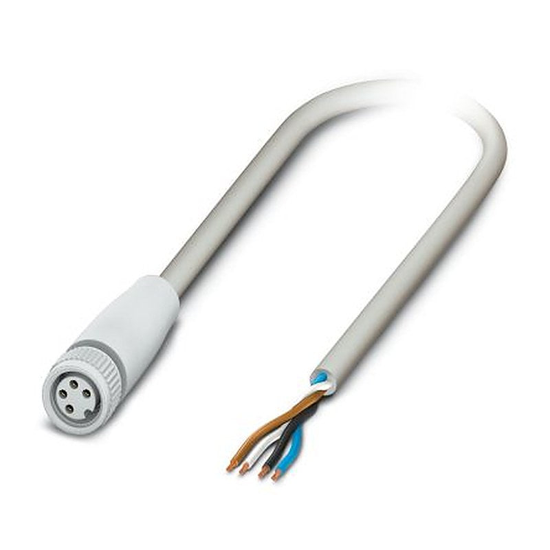 Phoenix Contact 4 way M8 to Female 4 way Unterminated Sensor Actuator Cable, 1.5 m