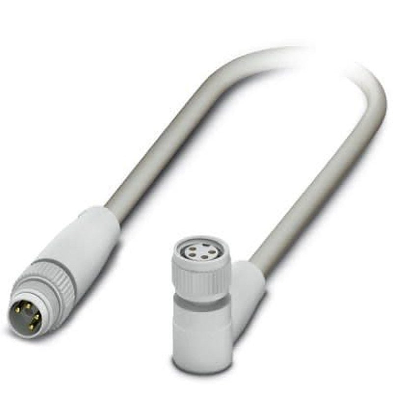 Phoenix Contact Male 3 way M8, Straight to Female M8 Sensor Actuator Cable, 300 mm