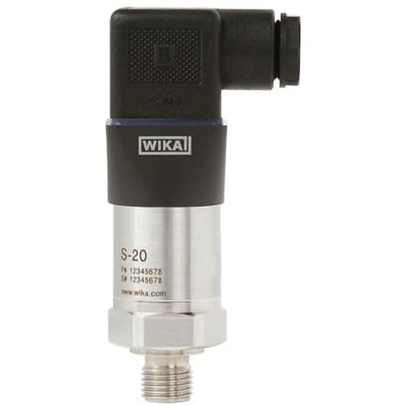 WIKA Pressure Sensor, 0 to 10 V Output 0 bar 6 bar, Gauge Reading