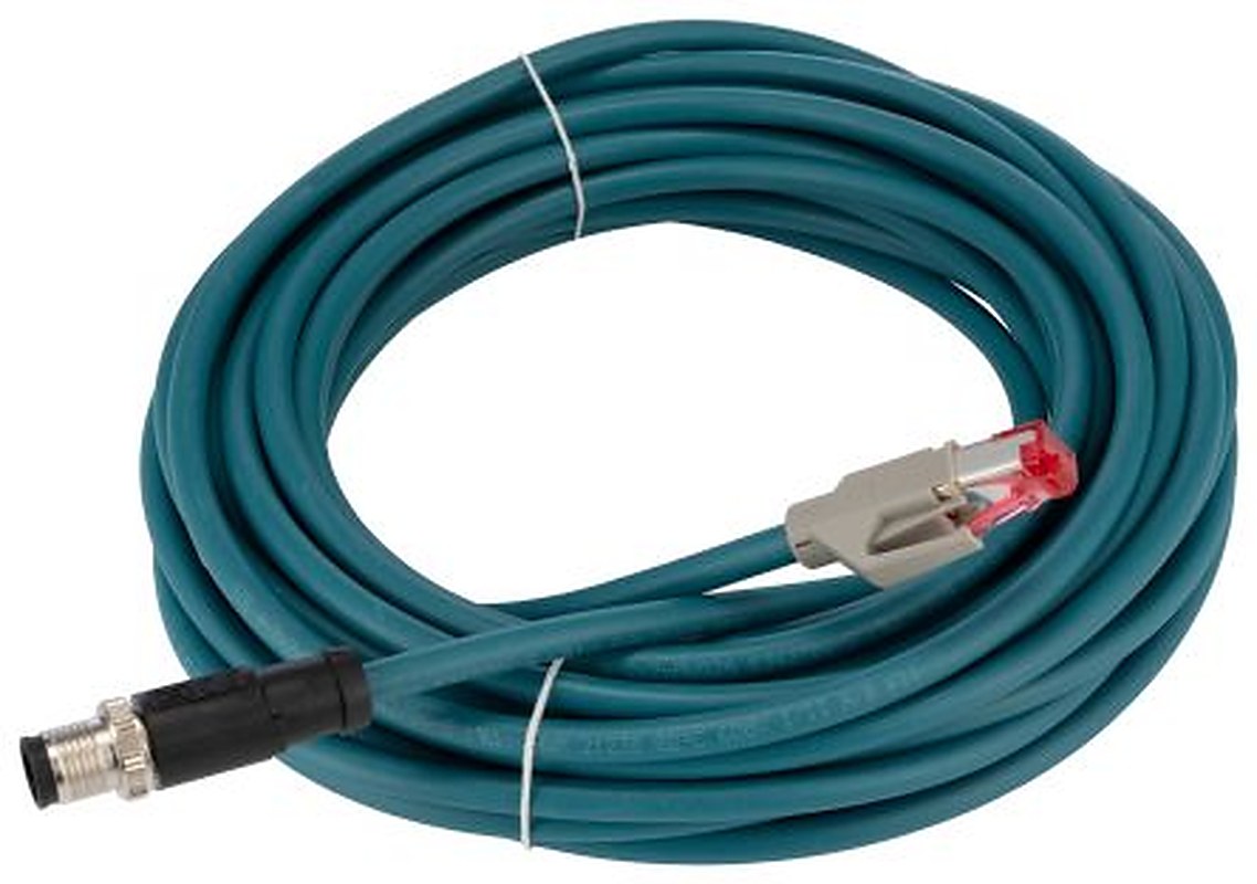 Phoenix Contact NBC, 10 m Cat5 Ethernet Cable, Blue, Shielded 2 Polyurethane Sheath