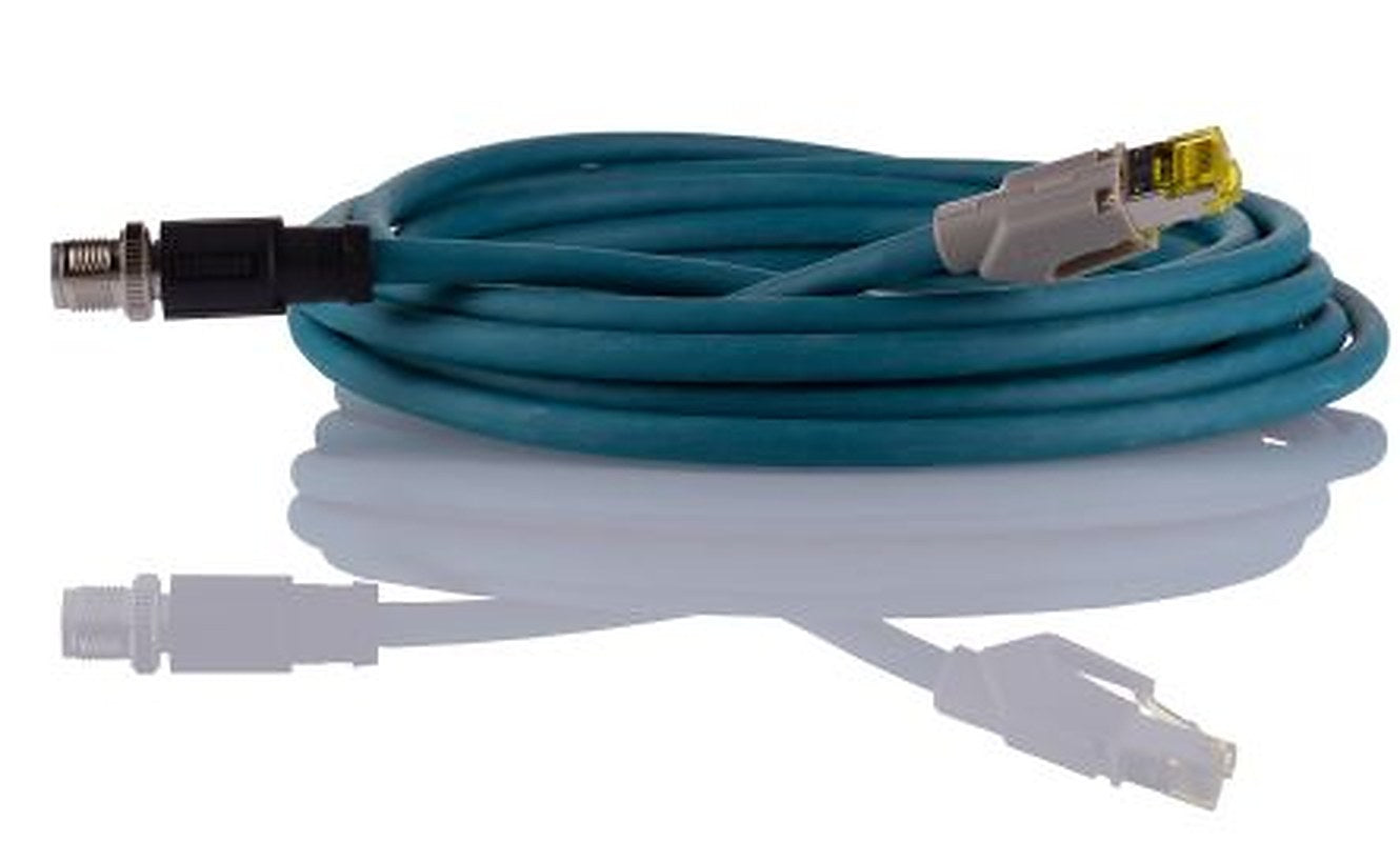 Phoenix Contact Cat6a, 5 m Cat6a Ethernet Cable, Blue, Shielded 8 Polyethylene Sheath