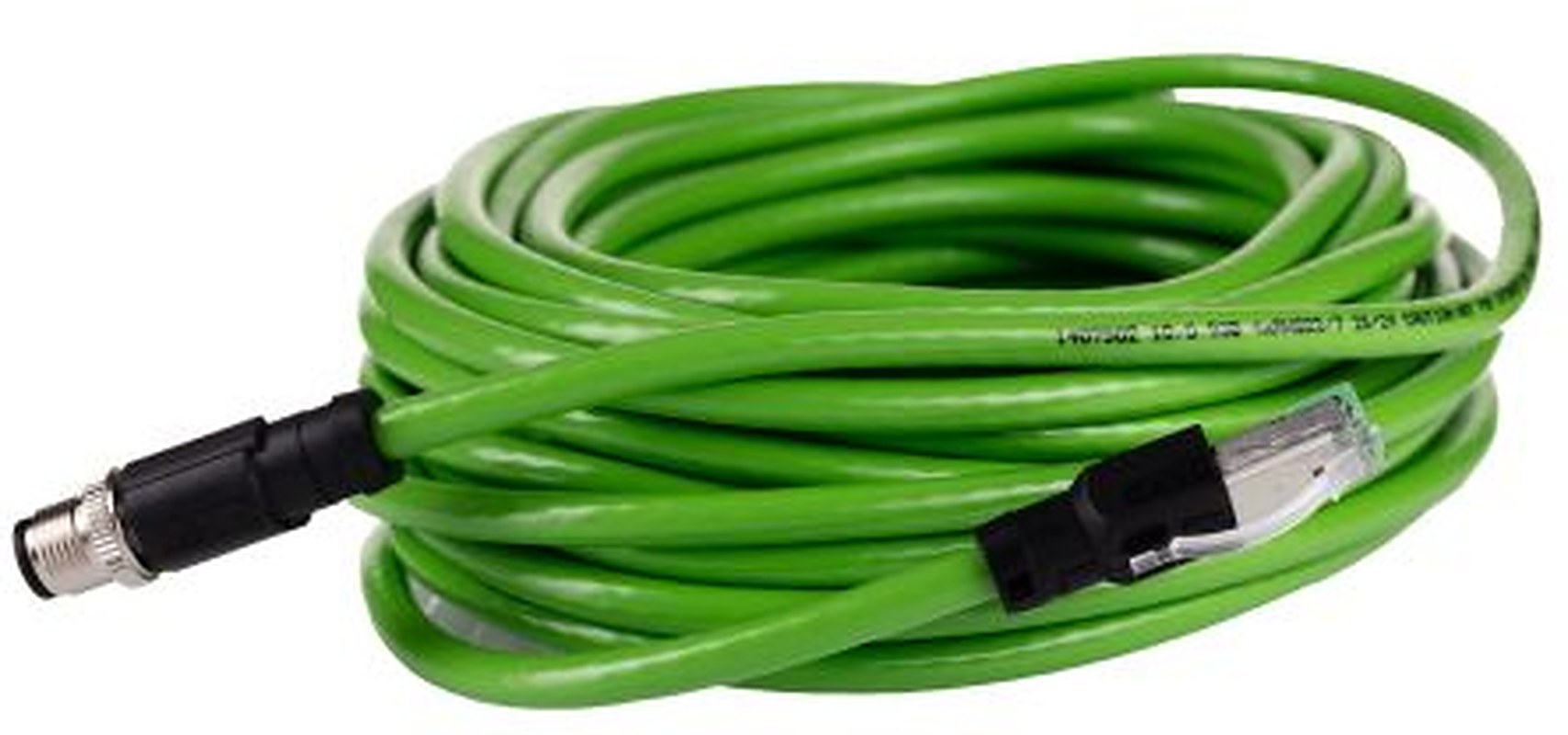 Phoenix Contact, 10 m Cat5 Ethernet Cable, Green, Shielded Polyvinyl Chloride Sheath