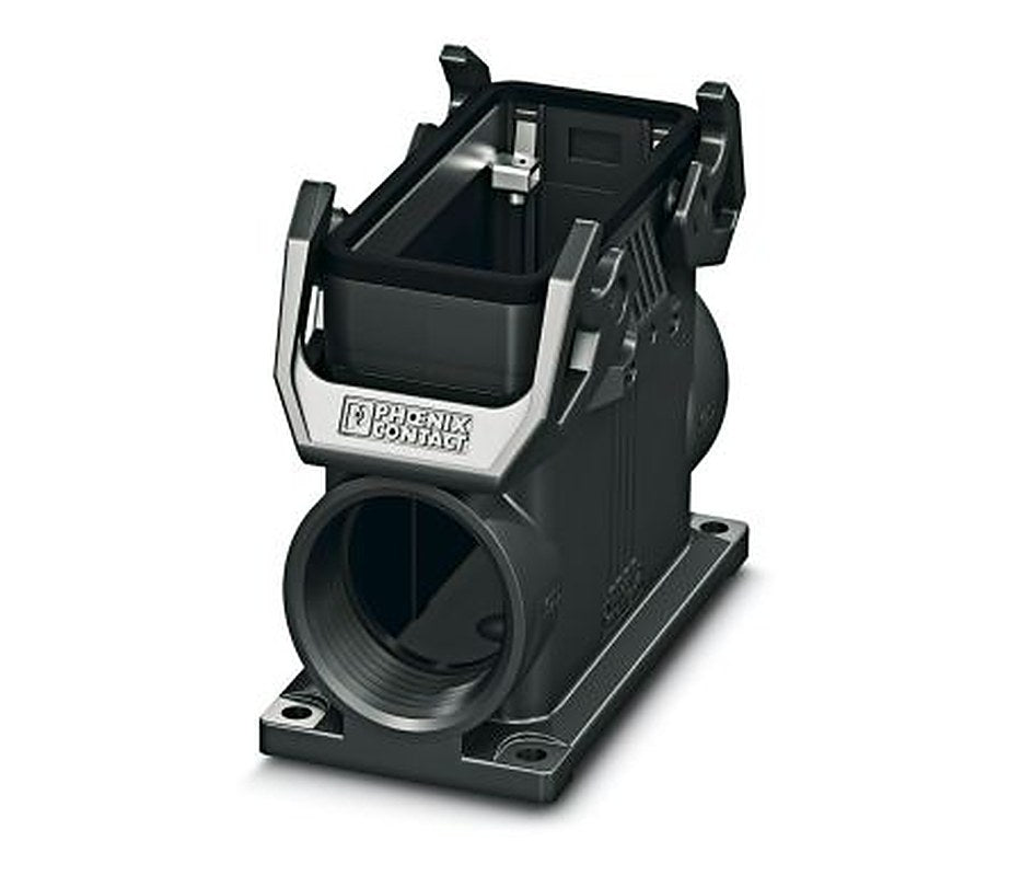 Phoenix Contact HC-EVO-B16-SHWD-2SSM40-PLRBK Series Heavy Duty Power Connector Housing, 1407652