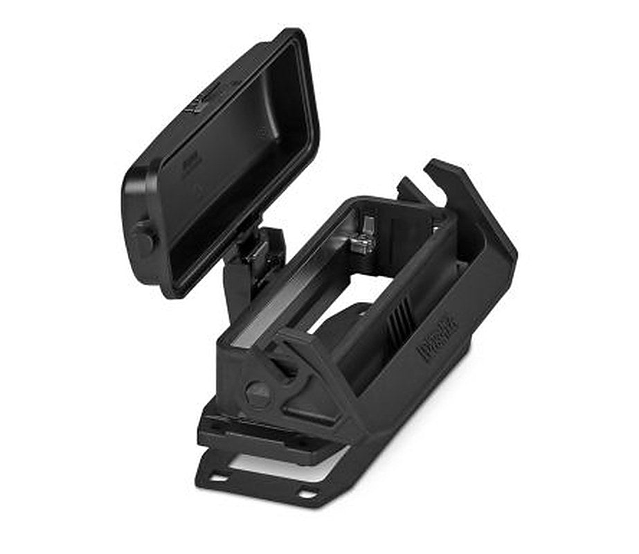 Phoenix Contact HC-EVO-B24-BWSC-PLRBK Series Heavy Duty Power Connector Housing, 1407660