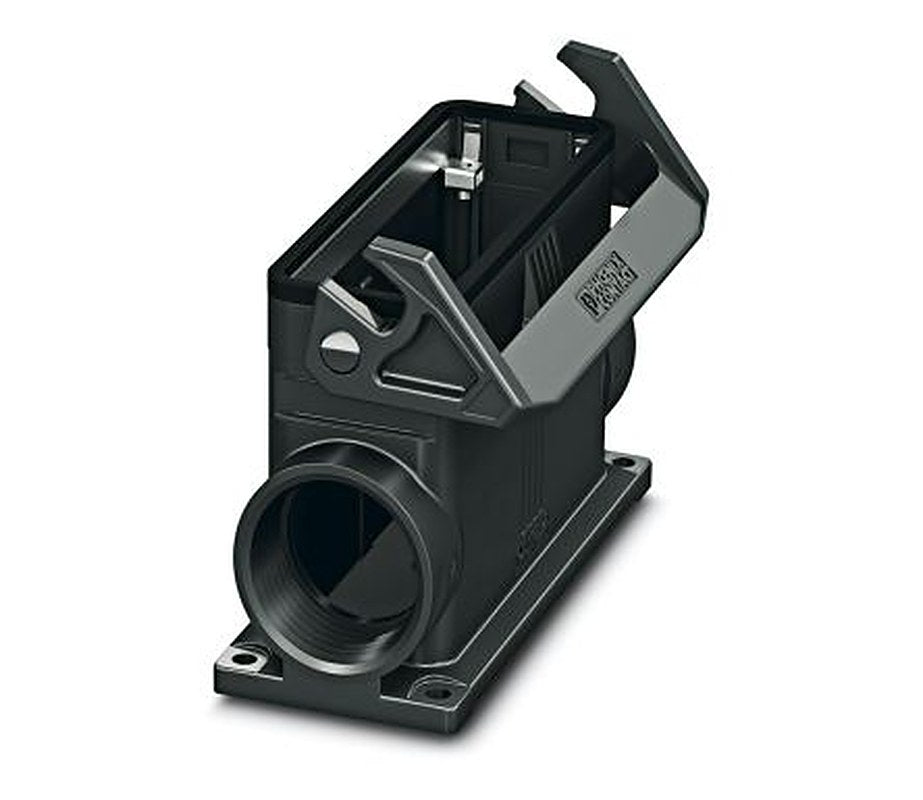 Phoenix Contact HC-EVO-B24-SHWS-2SSM40-PLRBK Series Heavy Duty Power Connector Housing, 1407663