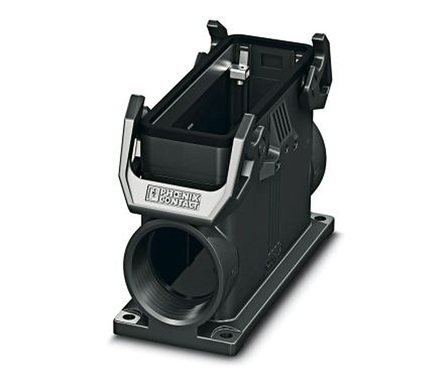 Phoenix Contact HC-EVO-B24-SHWD-2SSM40-PLRBK Series Heavy Duty Power Connector Housing, 1407665
