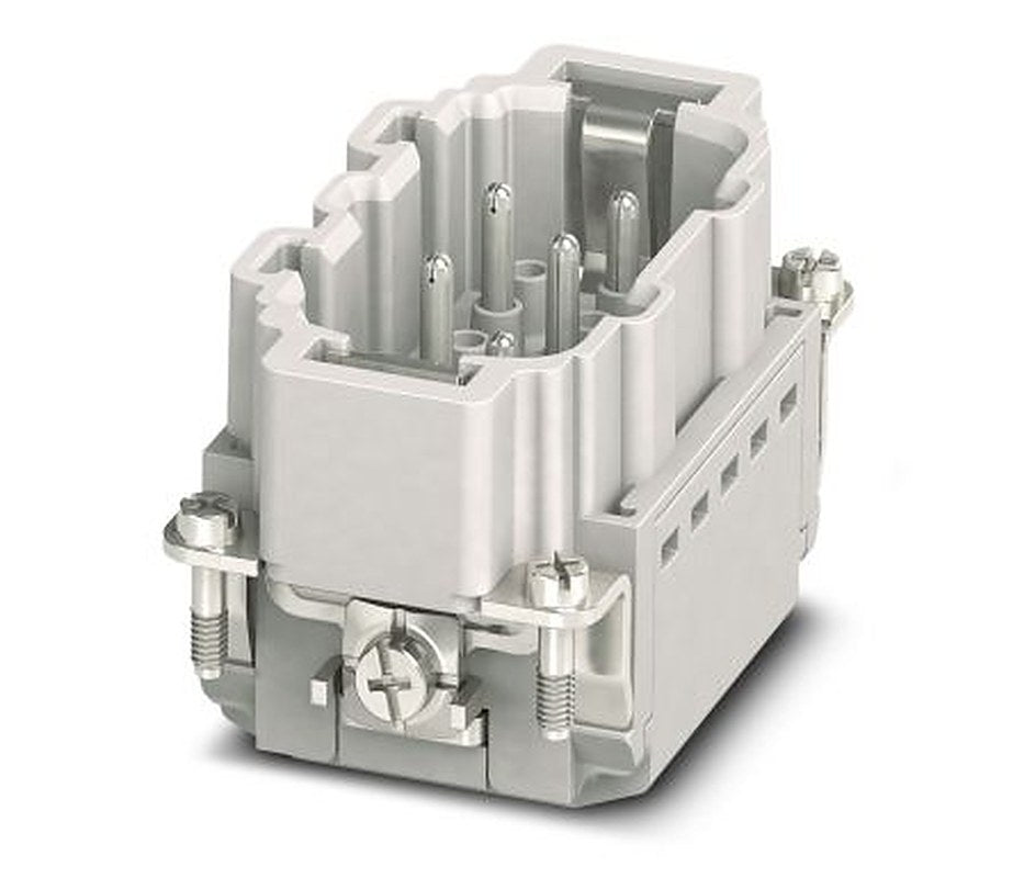 Phoenix Contact HC-HV03-I-PT-M Series Heavy Duty Power Connector Insert, 5-Contact, 2 Row, 1407739