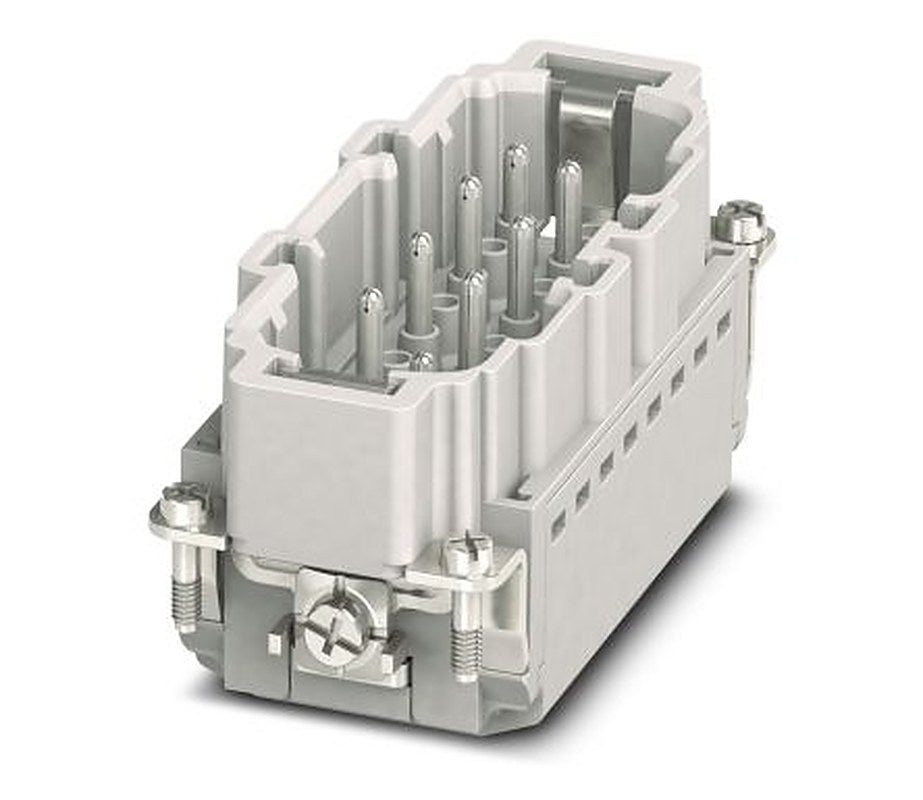 Phoenix Contact HC-HV06-I-PT-M Series Heavy Duty Power Connector Insert, 8-Contact, 2 Row, 1407740