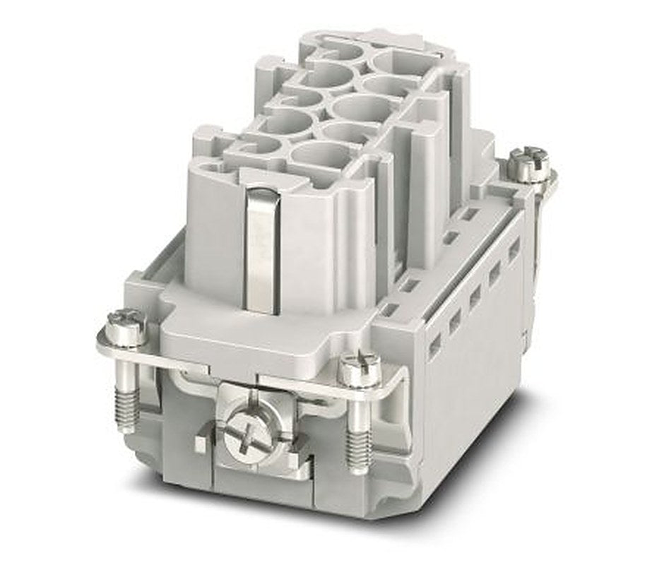 Phoenix Contact HC-HV03-I-PT-F Series Heavy Duty Power Connector Insert, 5-Contact, 2 Row, 1407743
