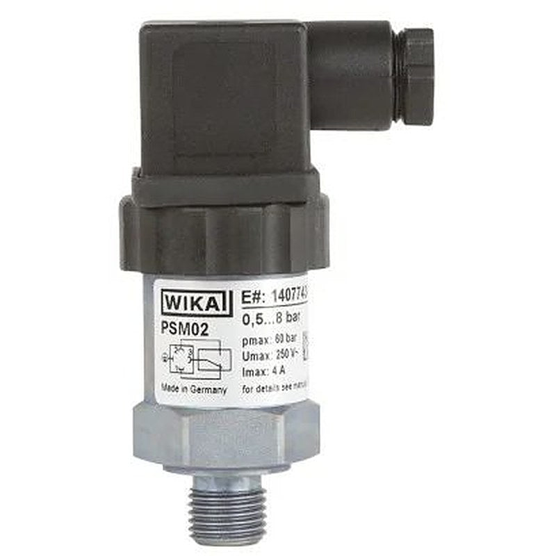 WIKA PSM02 Series Pressure Switch 0.5 bar 8 bar