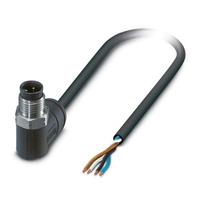 Phoenix Contact Male 4 way Right Angle to 4 way Unterminated Sensor Actuator Cable, 10 m
