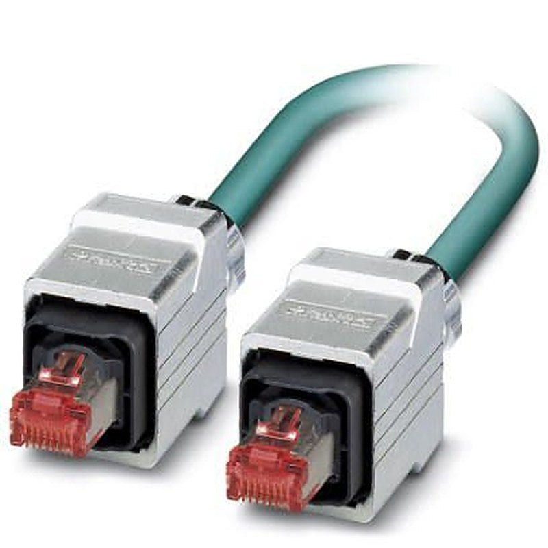 Phoenix Contact NBC, 5 m Cat5 Ethernet Cable, Blue, Shielded Screened Polyurethane Sheath